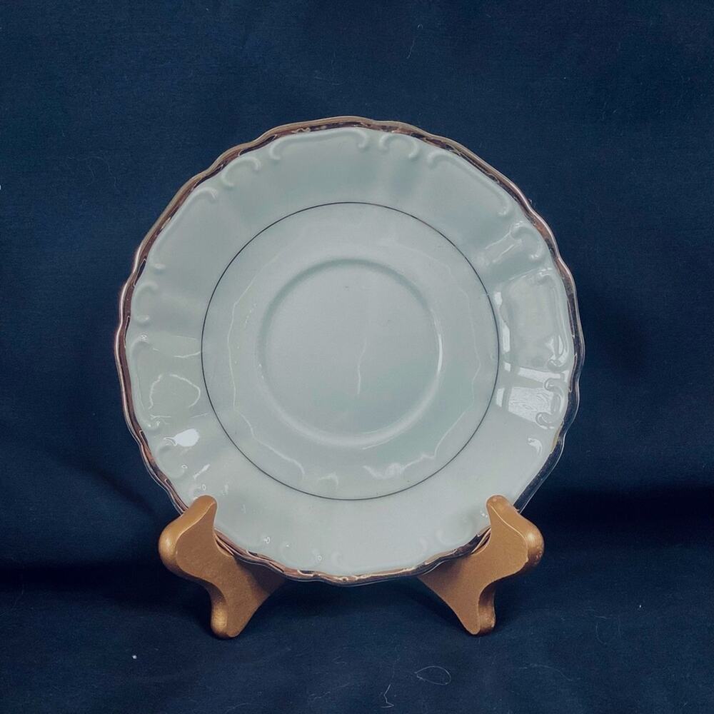 Vintage Harmony House Silver Sonata Saucer